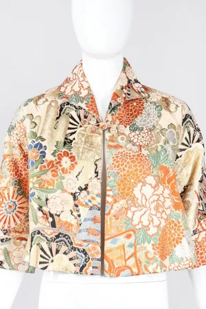 Japanese Brocade Crop Jacket
