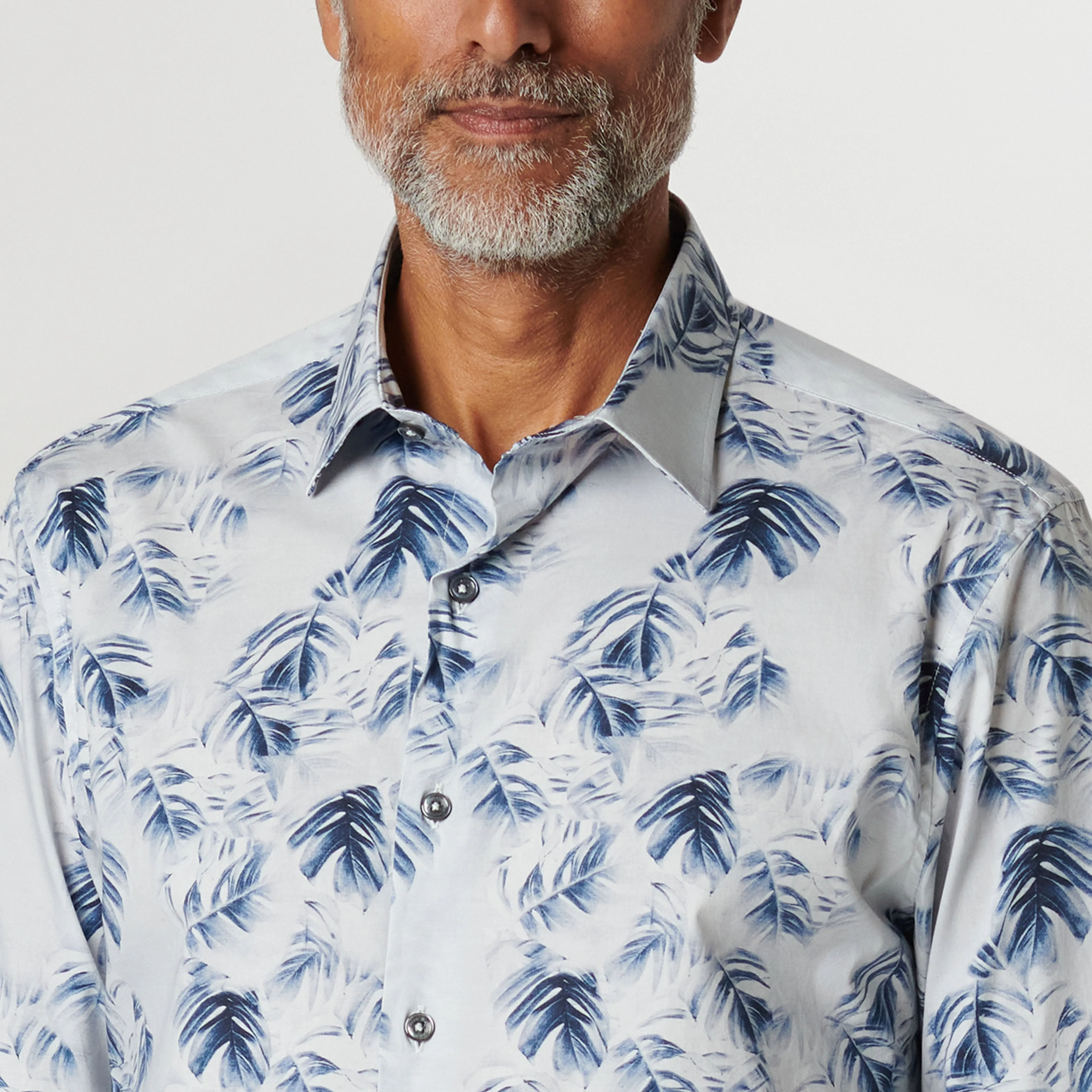 Julian Leaf Print Shirt