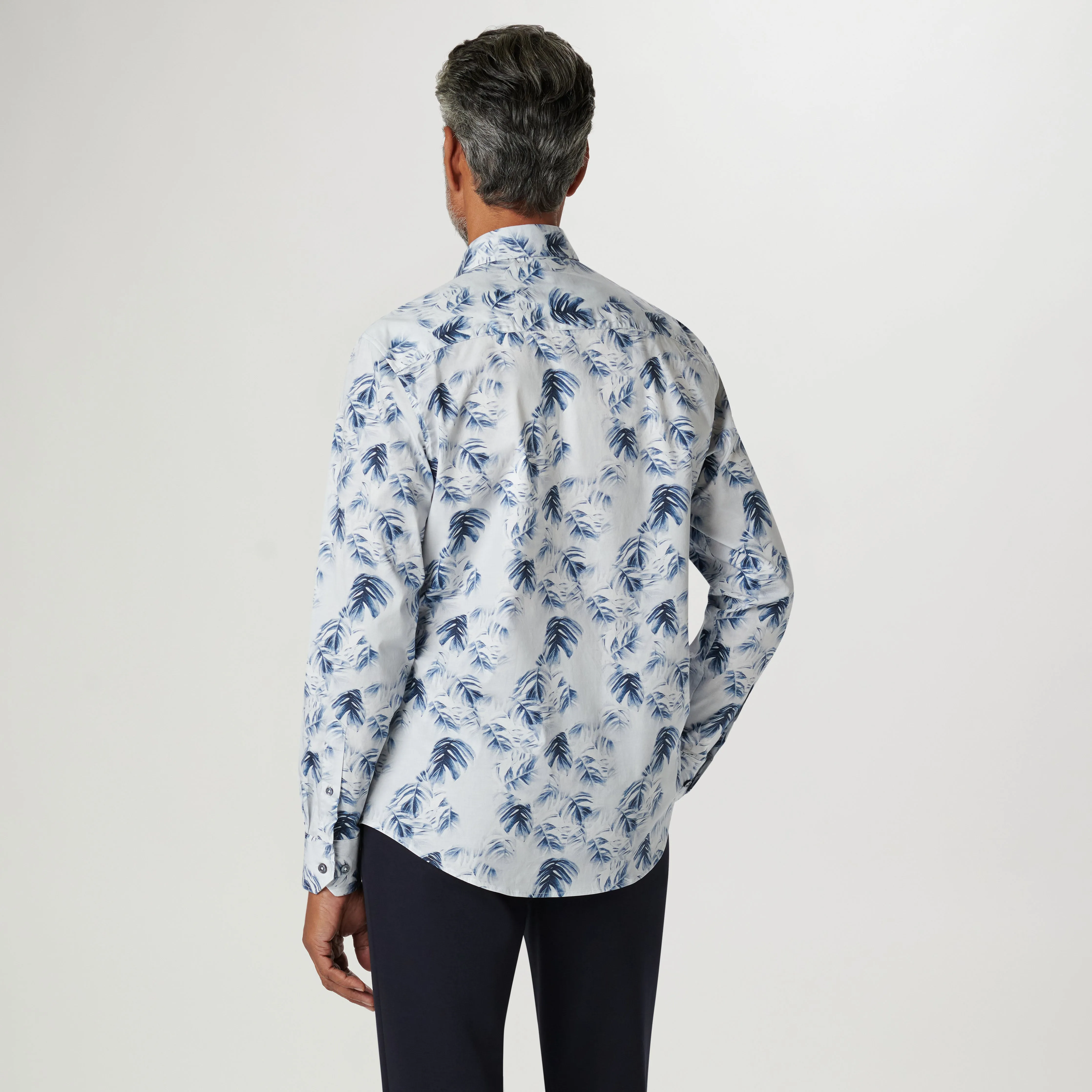 Julian Leaf Print Shirt