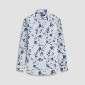 Julian Leaf Print Shirt