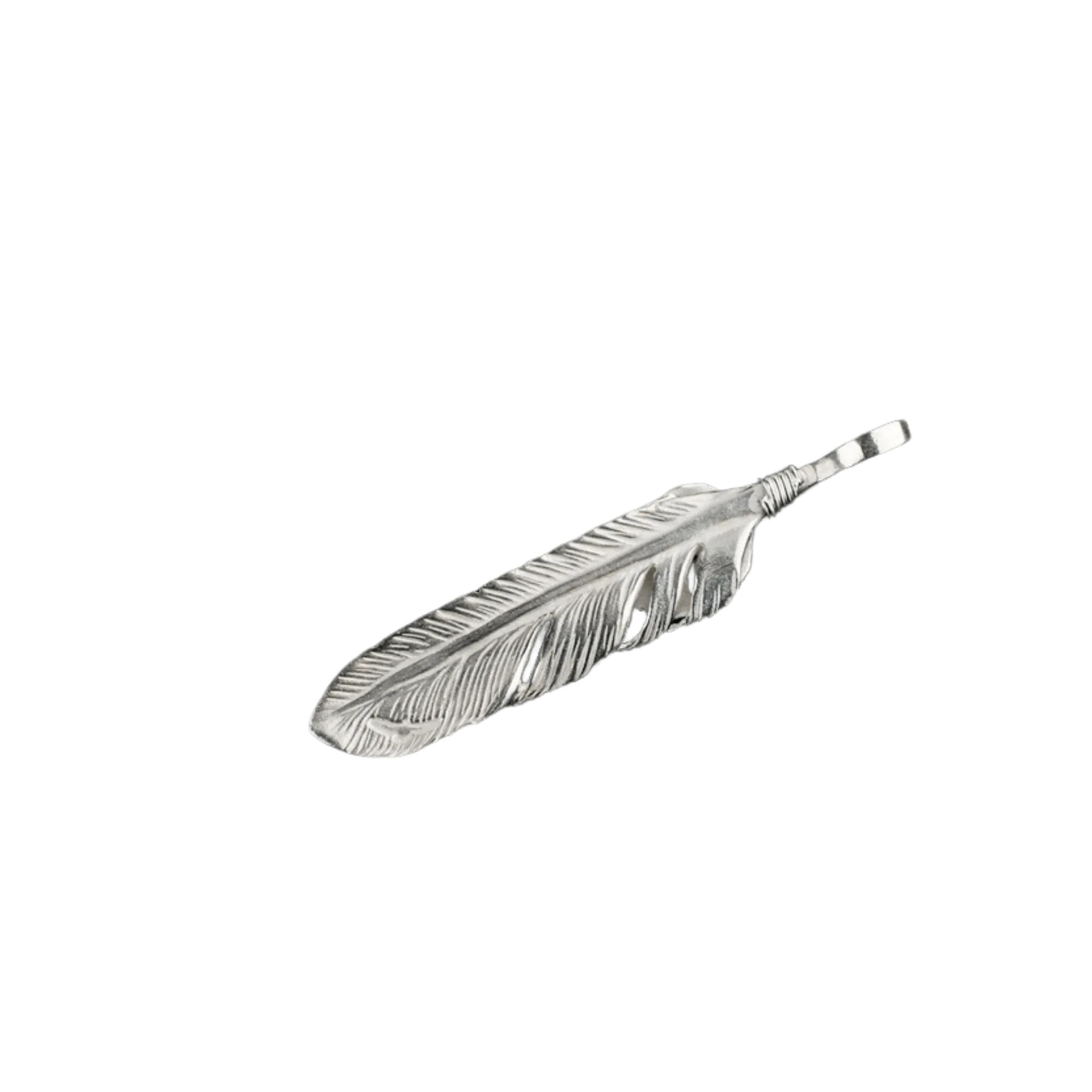Ken Kikuchi Feather with K18 Leaf F-21 K18F-29