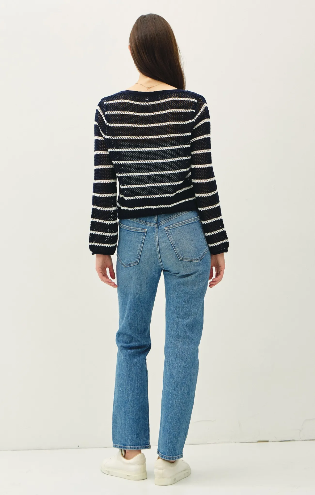 Laurel Stripe Cardi