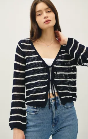 Laurel Stripe Cardi