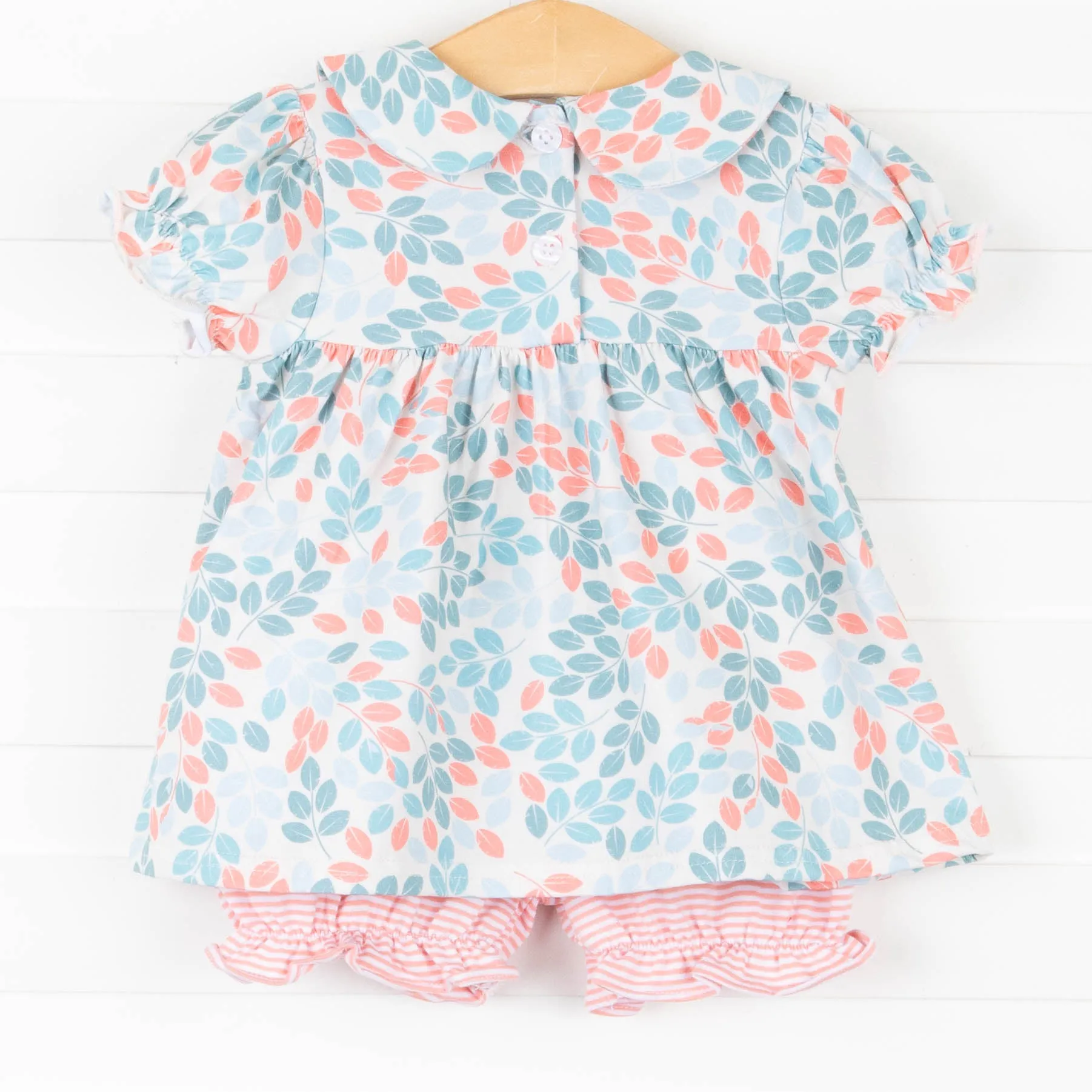 Leaf & Vine Bloomer Set, Green
