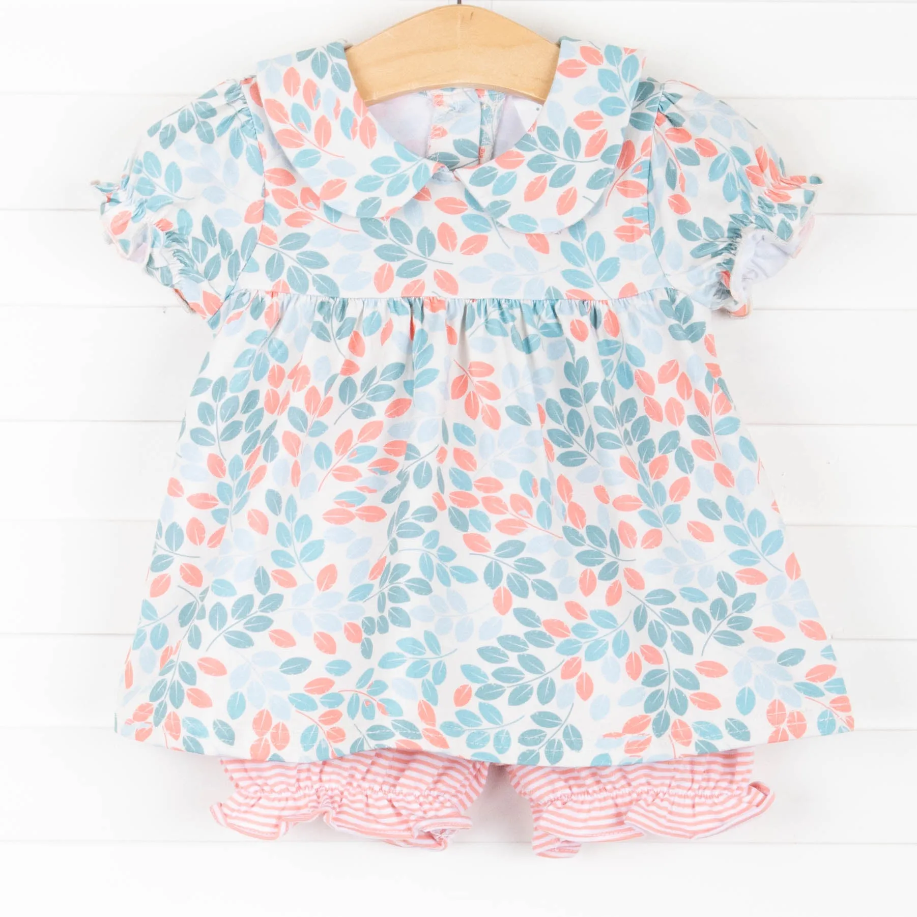 Leaf & Vine Bloomer Set, Green