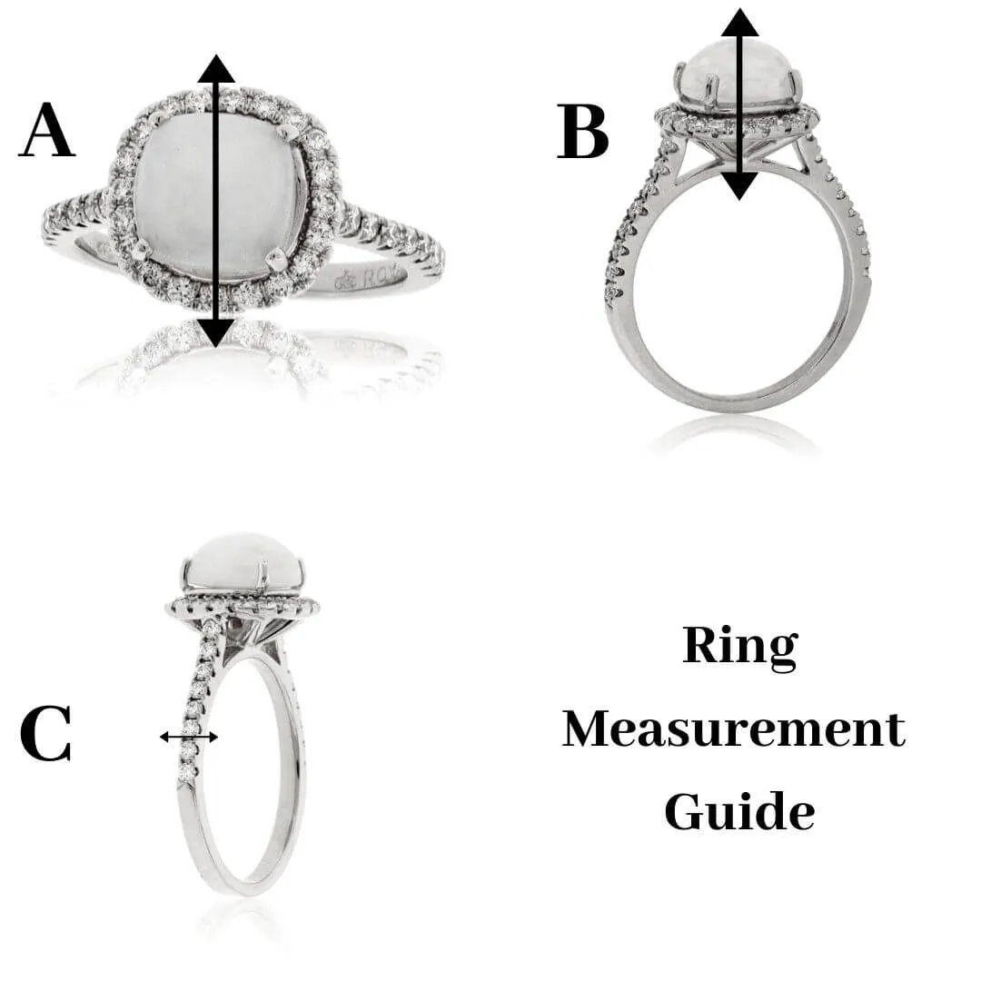 Leaf and Vine Diamond Ring