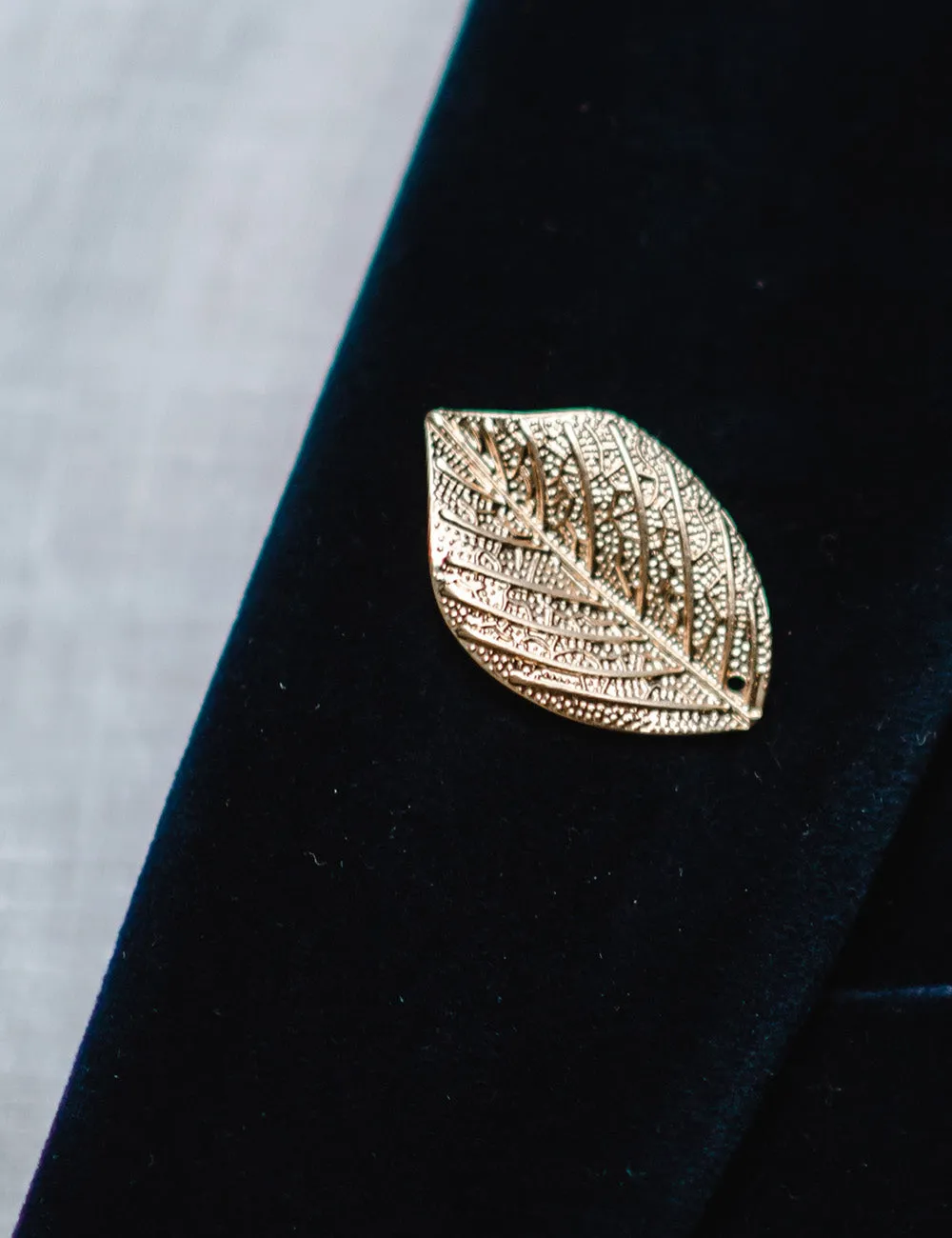 Leaf Boutonniere