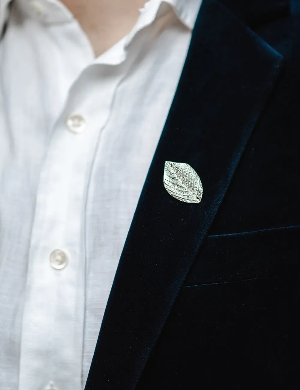 Leaf Boutonniere