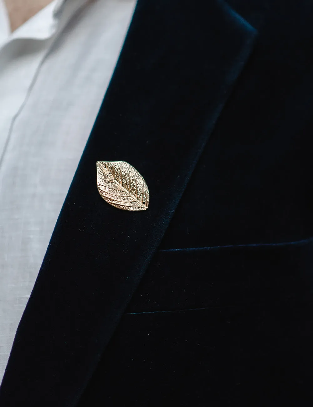 Leaf Boutonniere