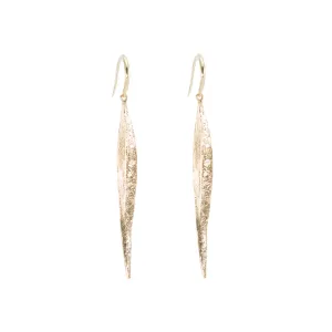 Leaf Diamond Earrings