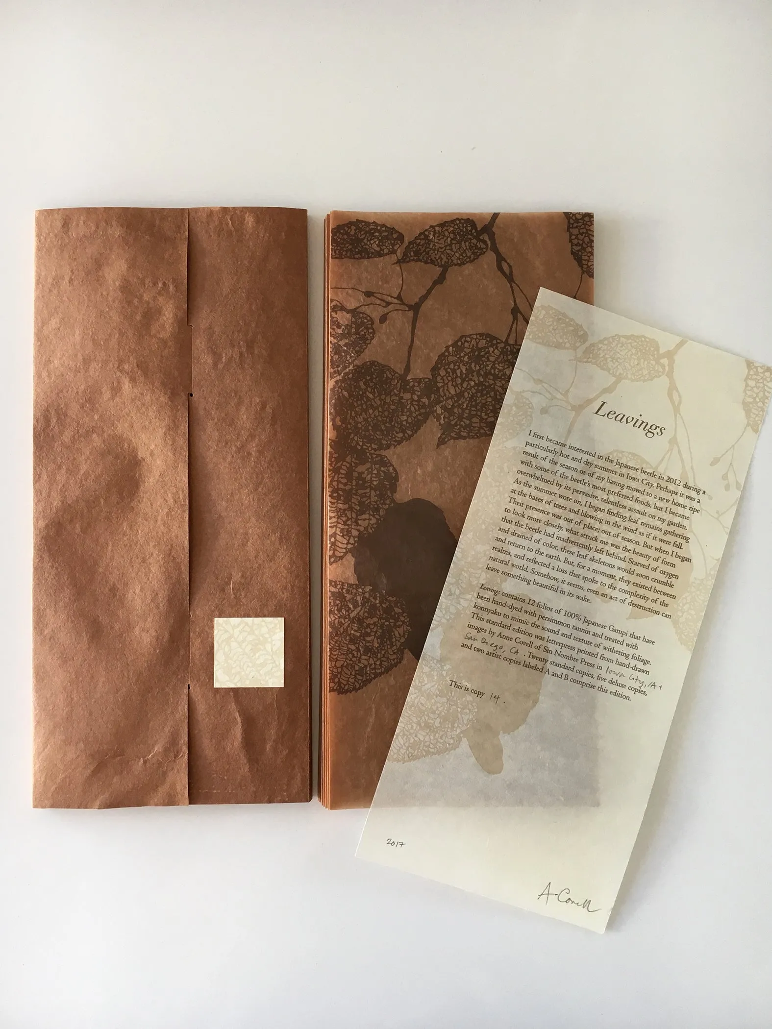 Leavings by Anne Covell