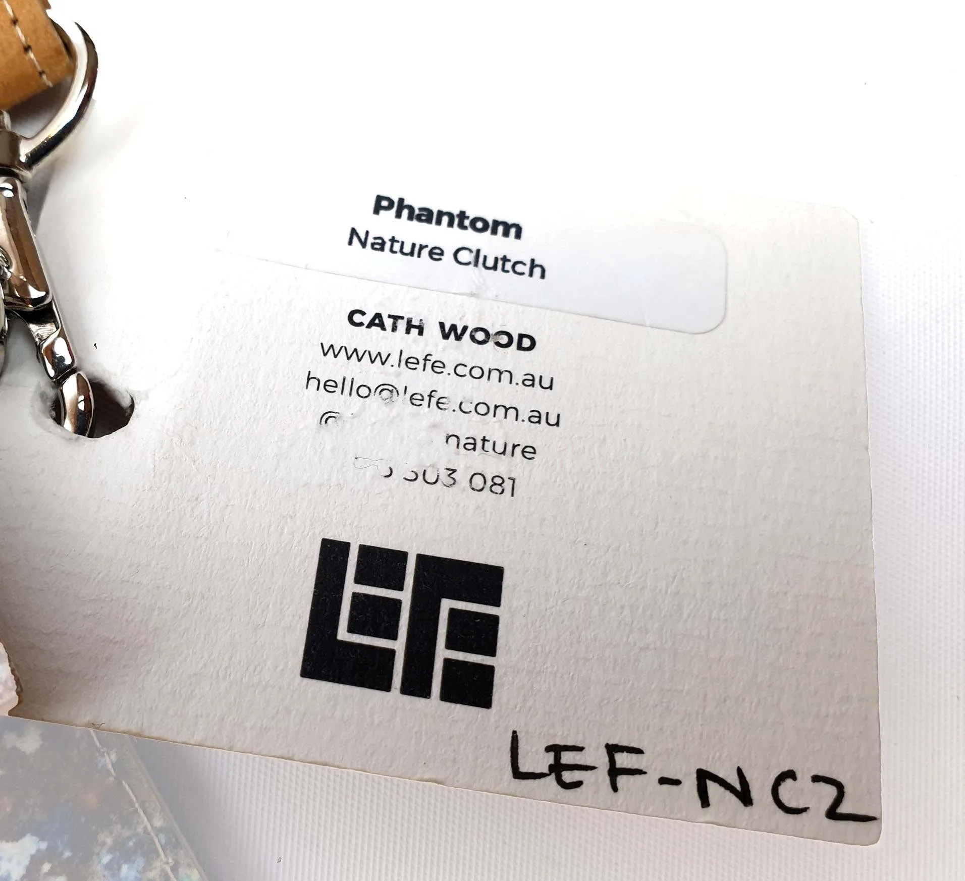 Lefe phantom nature clutch purse