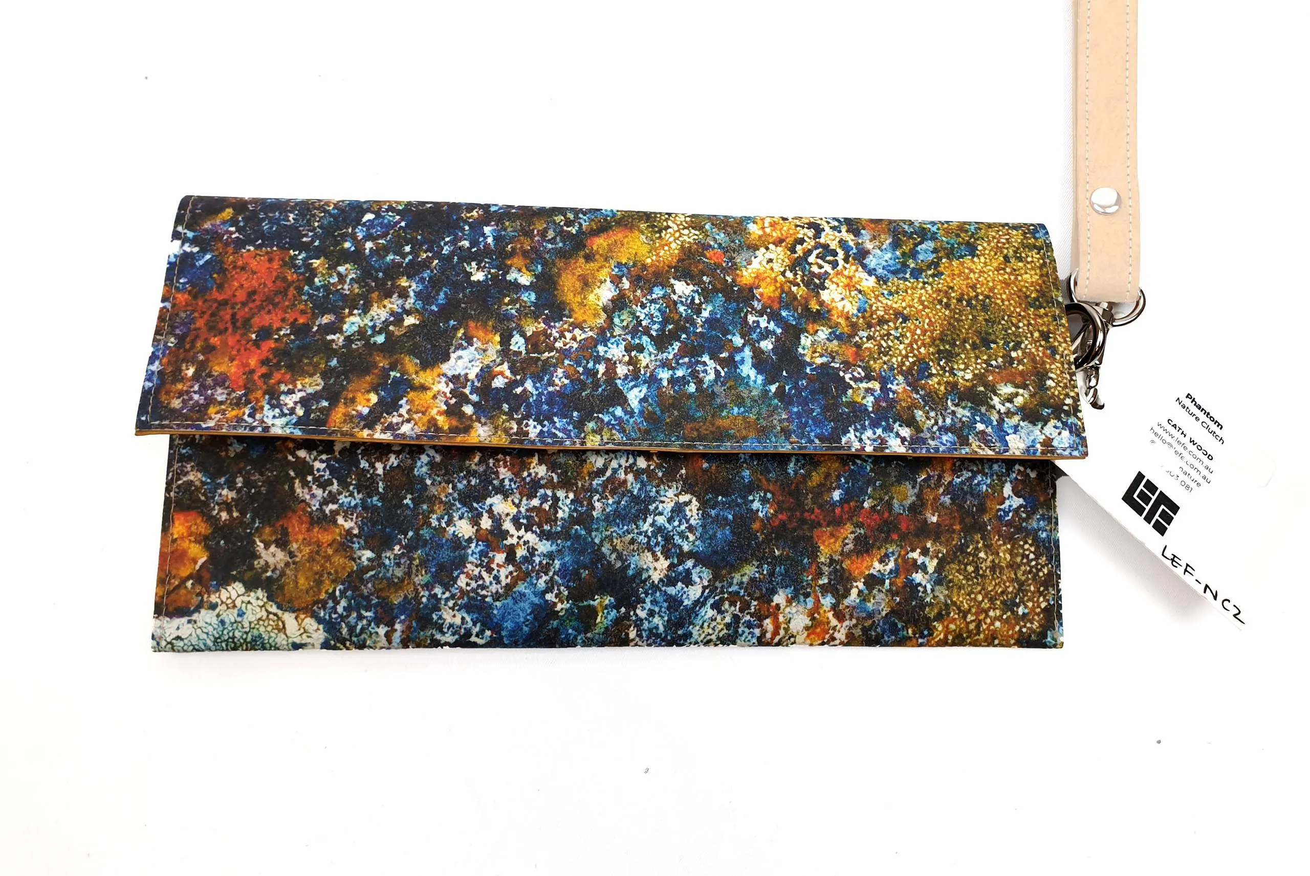 Lefe phantom nature clutch purse