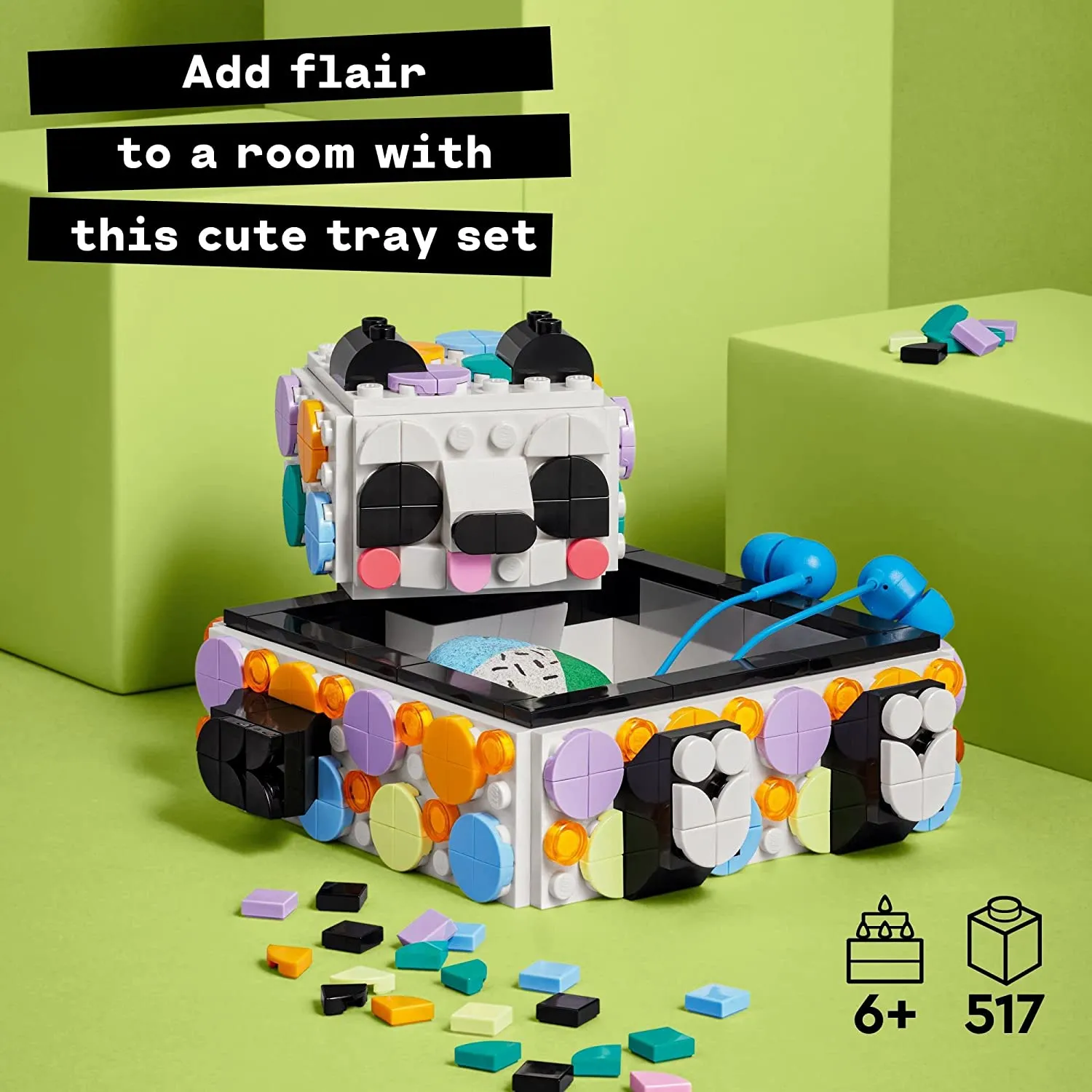 Lego Dots Cute Panda Tray (41959)