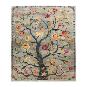 Life’s Embrace Tapestry Hand Knotted Area Rug
