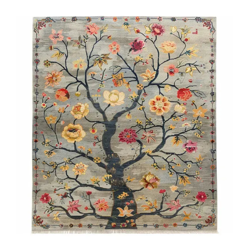 Life’s Embrace Tapestry Hand Knotted Area Rug