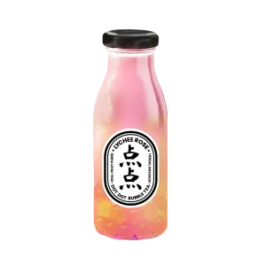 Lychee Rose Bubble Tea 12 x 250ml