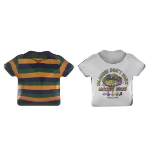 Mardi Gras Shirt Magnet