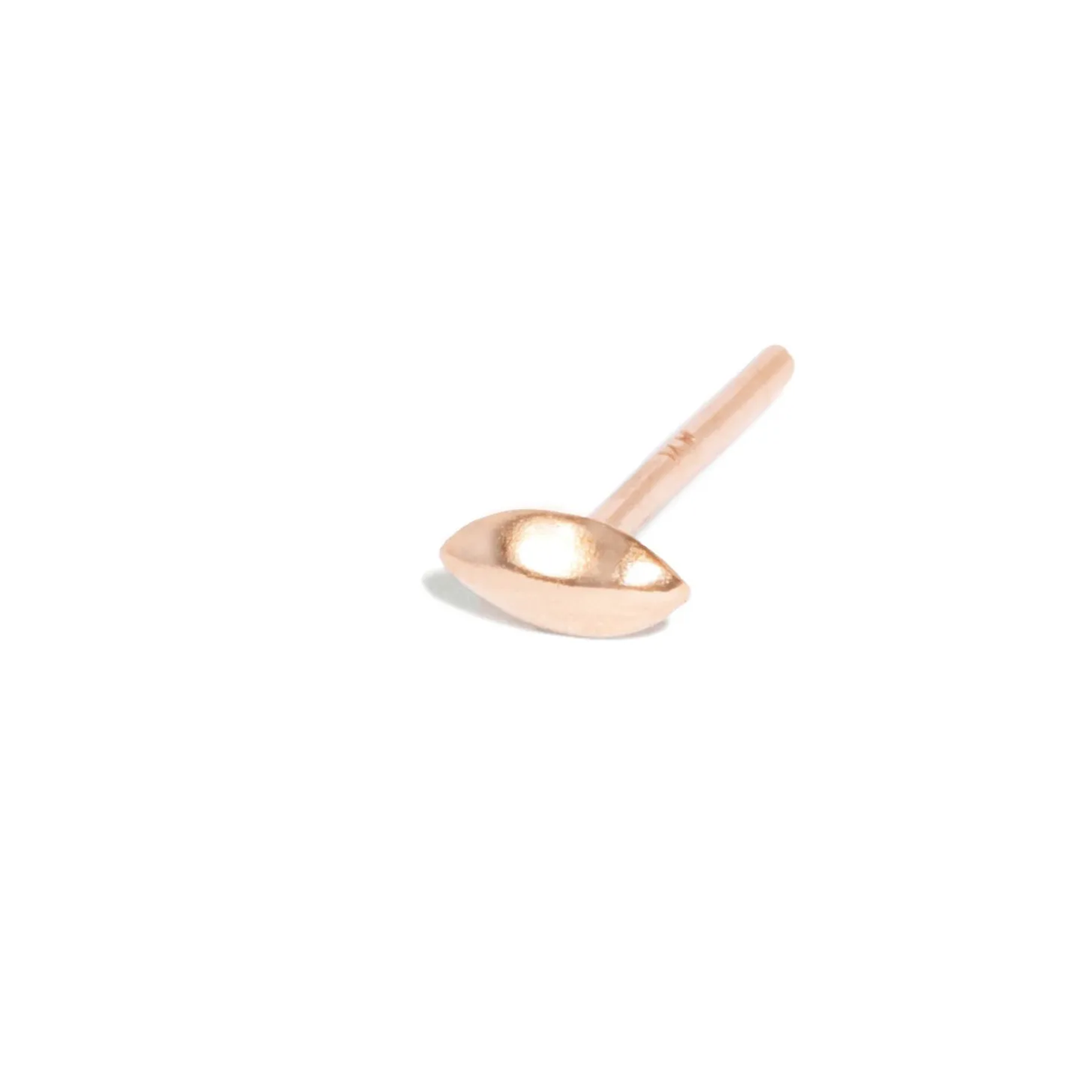 Marquis Shape Stud Earring