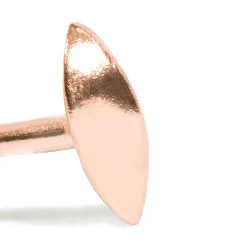Marquis Shape Stud Earring