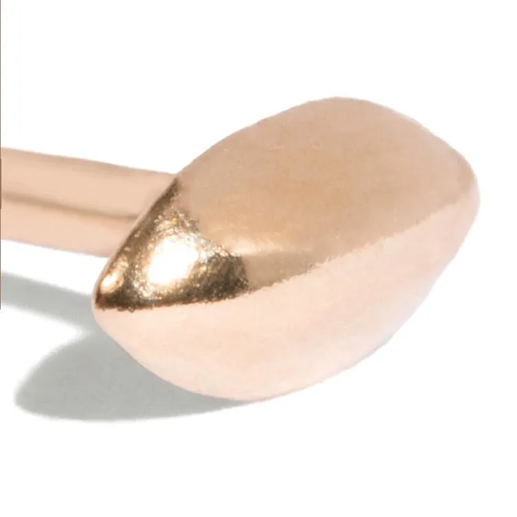 Marquis Shape Stud Earring