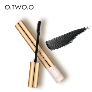Mascara Fiber Lash Black Primer Black Lash Mascara Volume and Length Eyelash Extension Mascara Eye Lashes Brush Makeup Long-Lasting Waterproof Smudge Proof Mascara Curved Design