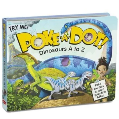 Melissa & Doug Poke-A-Dot Dinosaurs A to Z