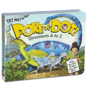Melissa & Doug Poke-A-Dot Dinosaurs A to Z