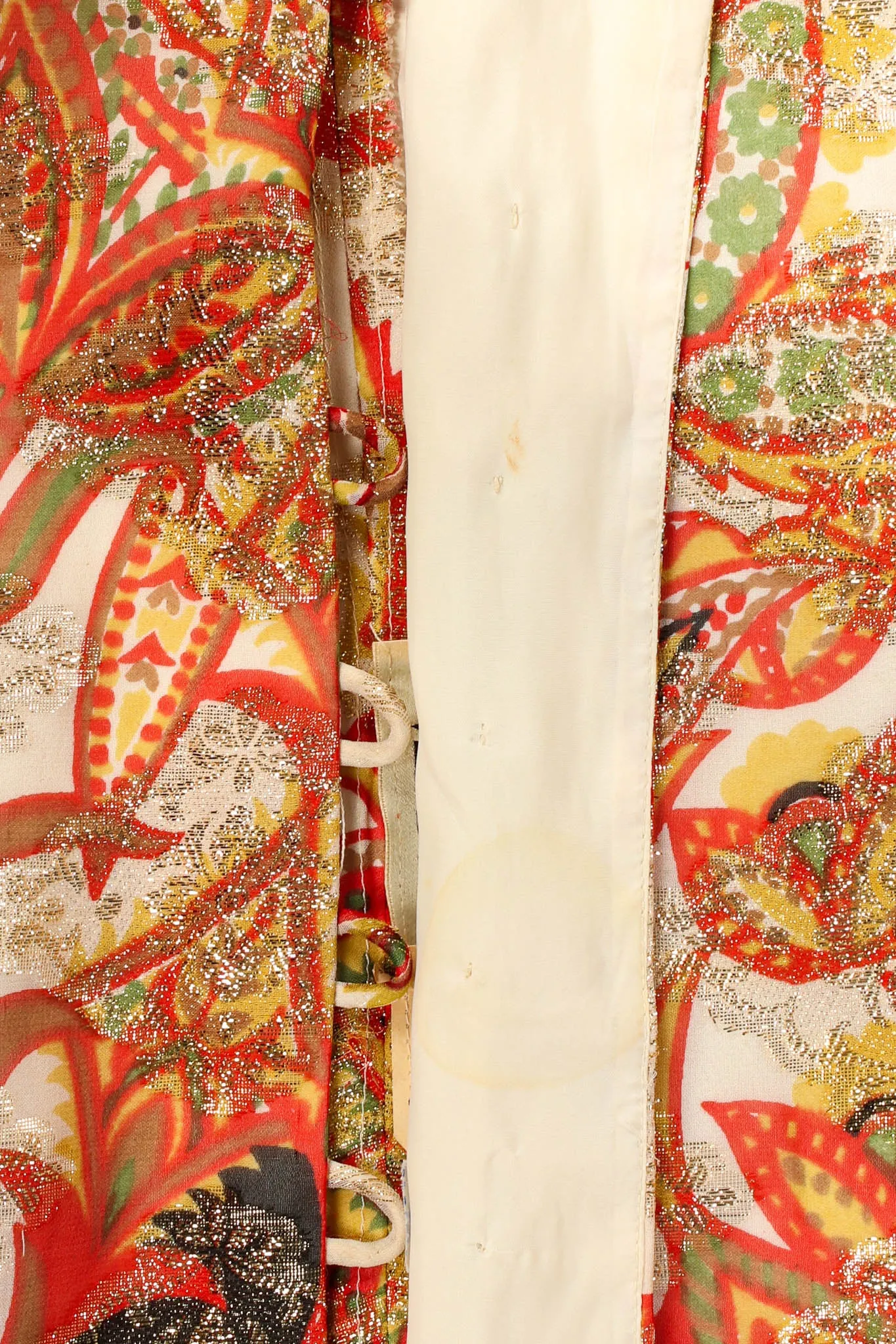 Metallic Floral Romper & Skirt Set