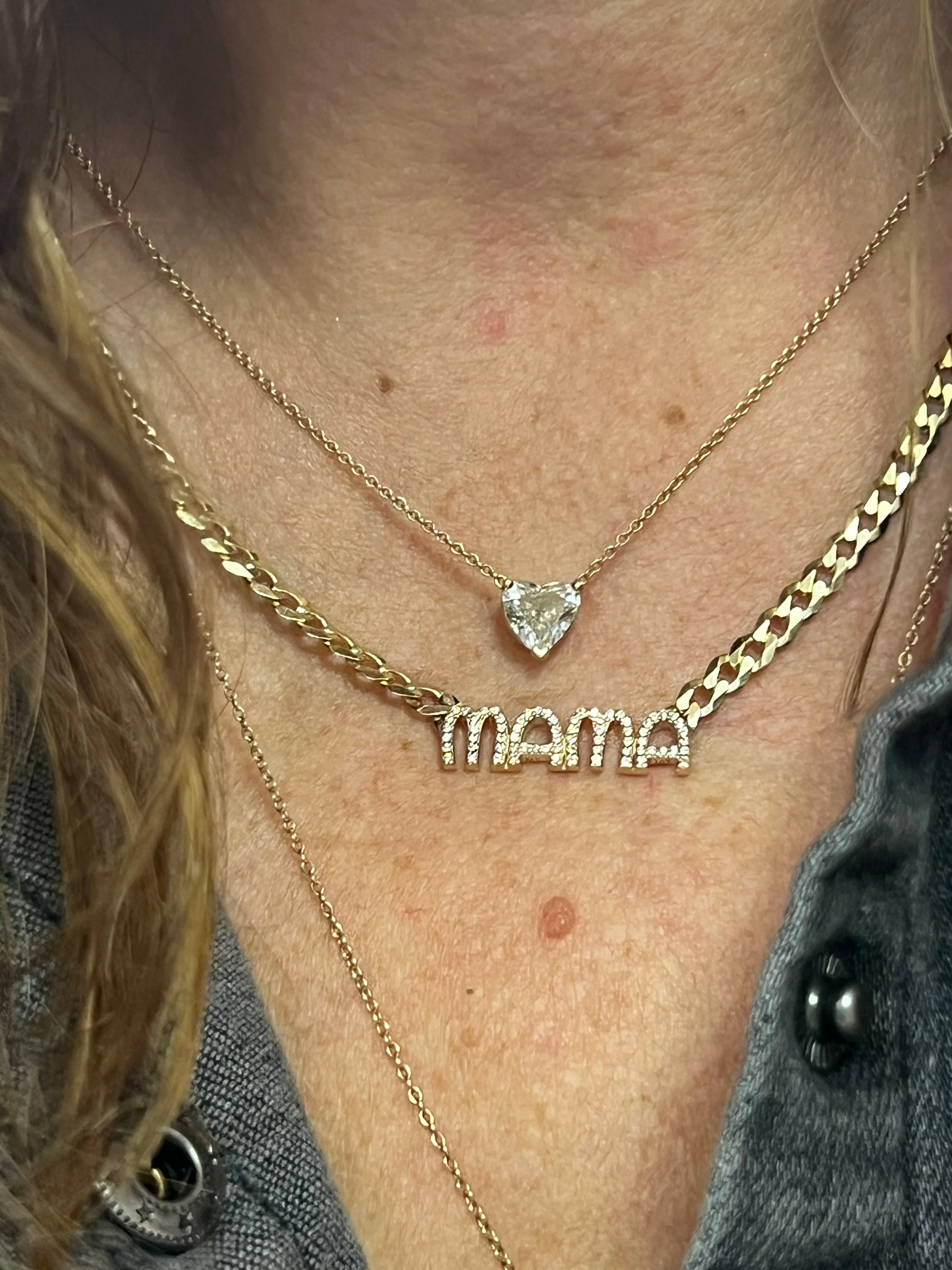Milla Mama Wren Cuban Chain Necklace