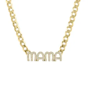 Milla Mama Wren Cuban Chain Necklace