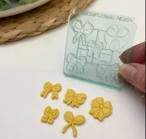 Mini Bow Stamp & Cut Double Up