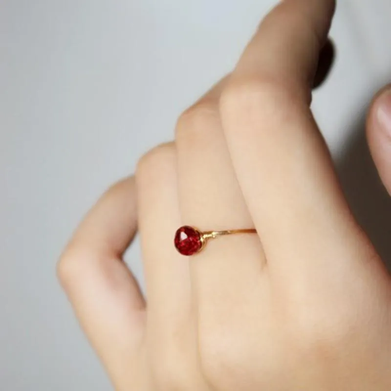 Minimalité Garnet Ring