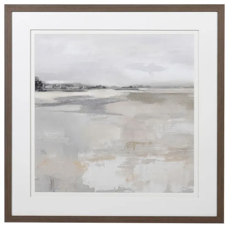 Misty Daybreak | Framed Print