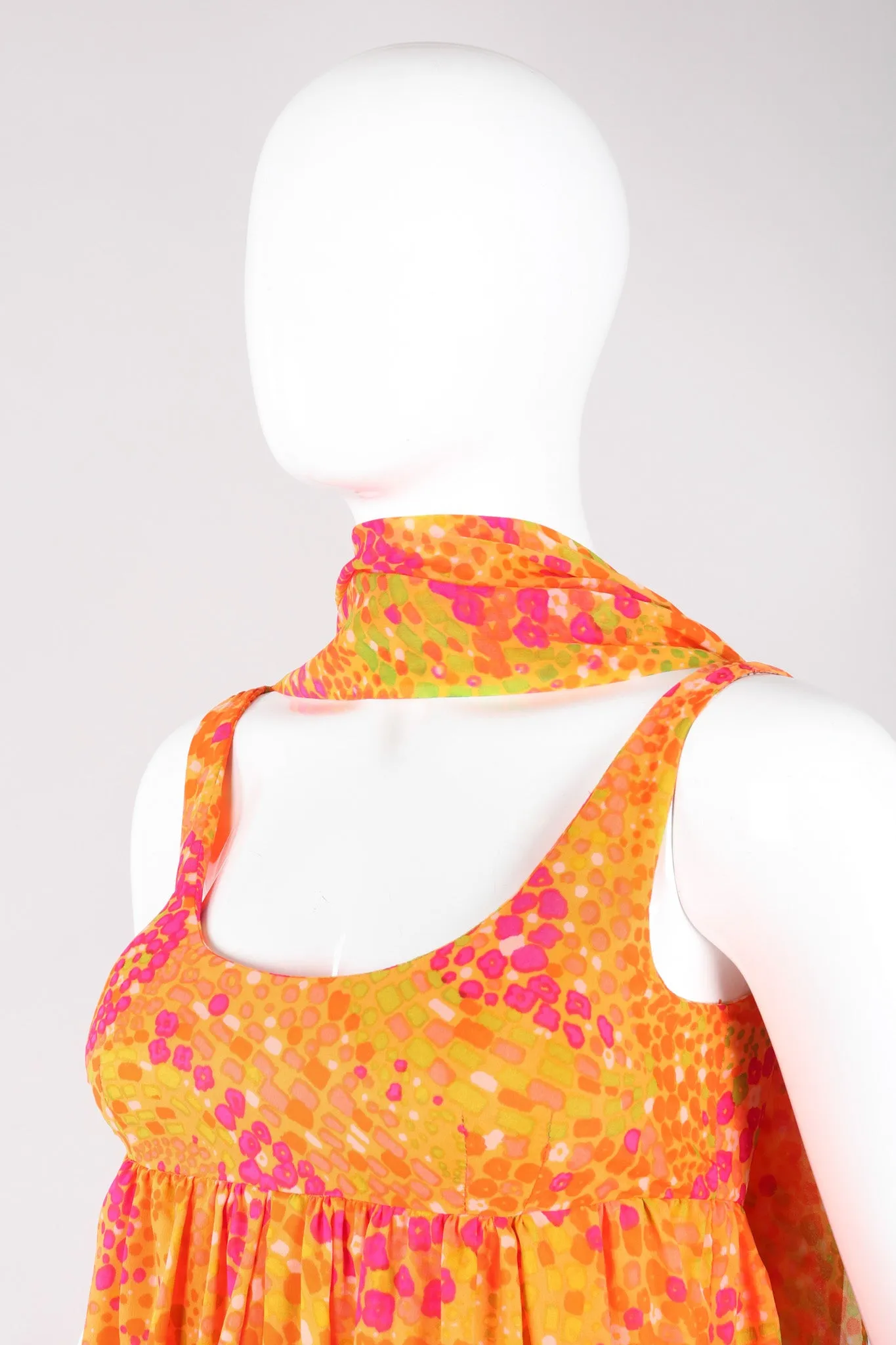 Mod Print Harem Jumpsuit