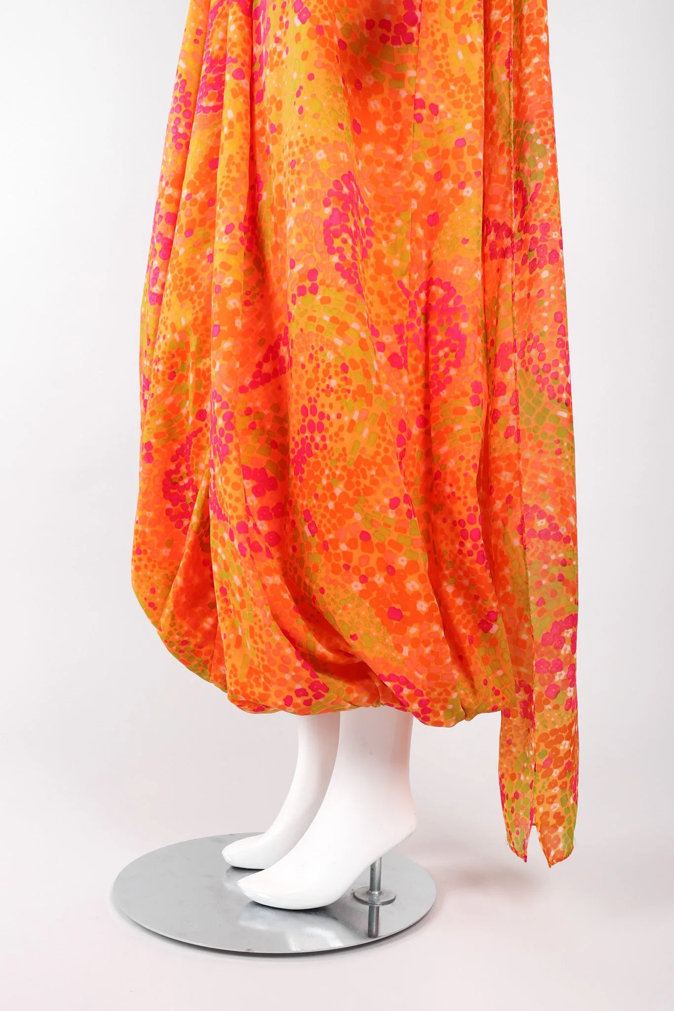 Mod Print Harem Jumpsuit