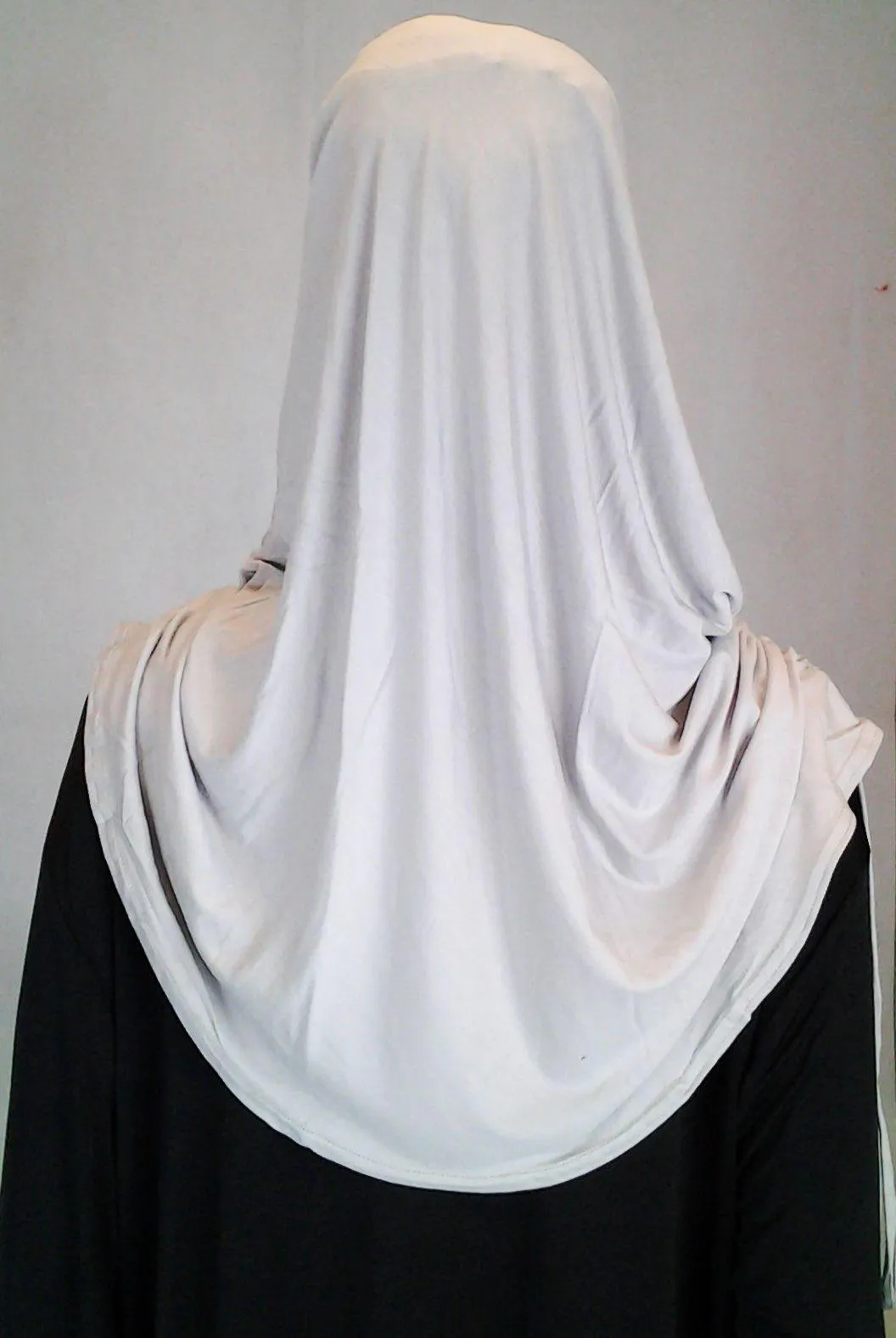 Modal Cotton 2 Piece Amira Hijab Islamic Scarf Shawls Muslim Head Wrap