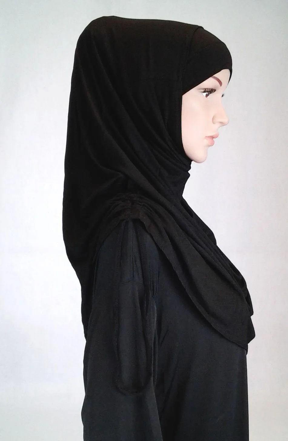 Modal Cotton 2 Piece Amira Hijab Islamic Scarf Shawls Muslim Head Wrap