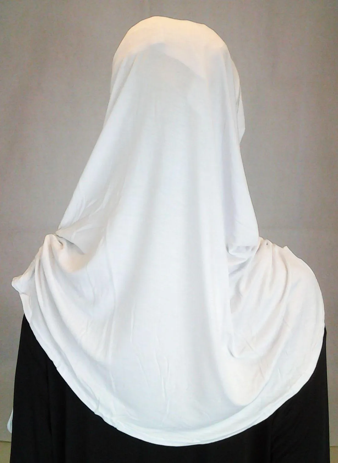 Modal Cotton 2 Piece Amira Hijab Islamic Scarf Shawls Muslim Head Wrap