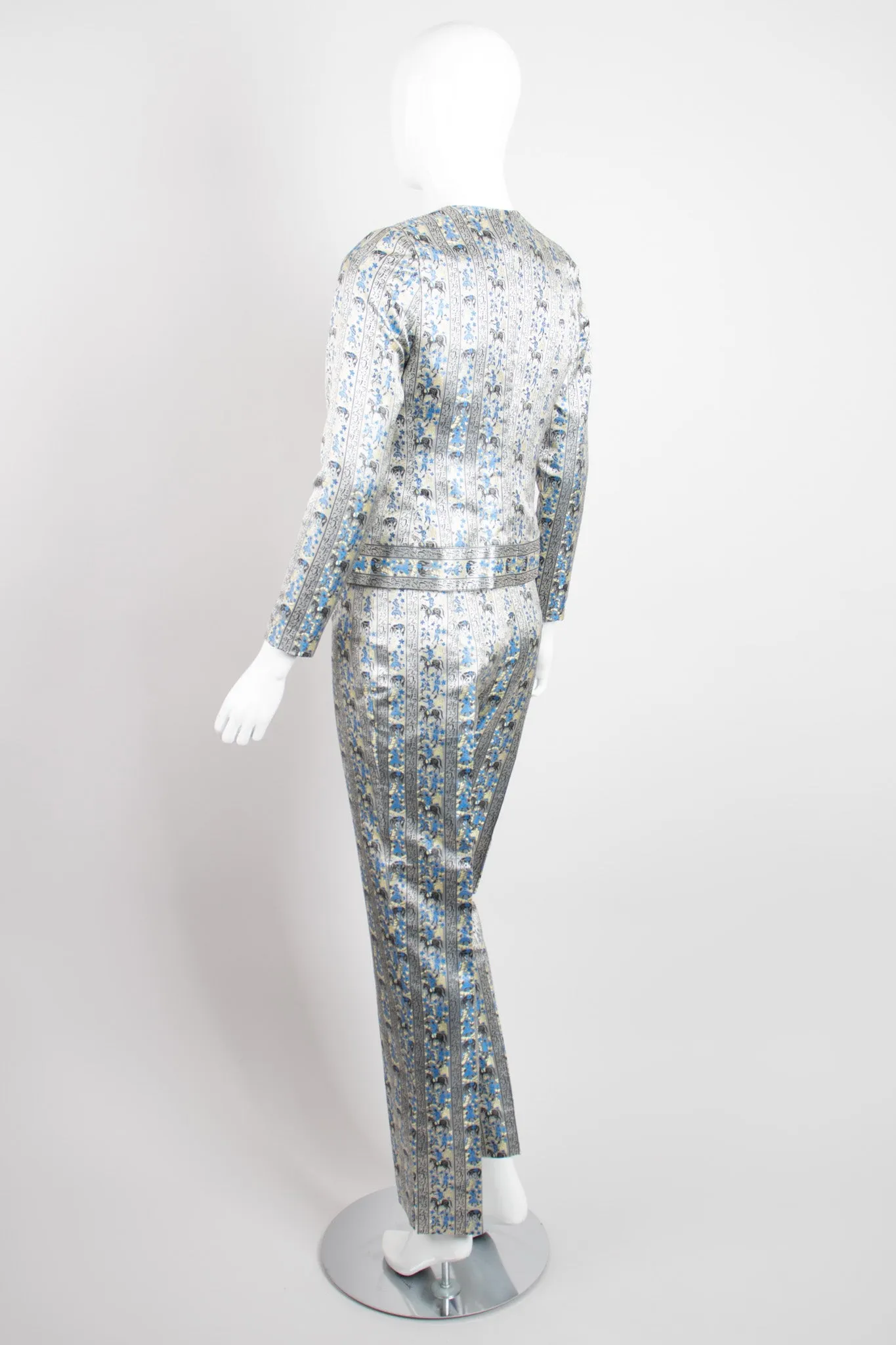 Moroccan Fantasia Brocade Jacket & Pant Set
