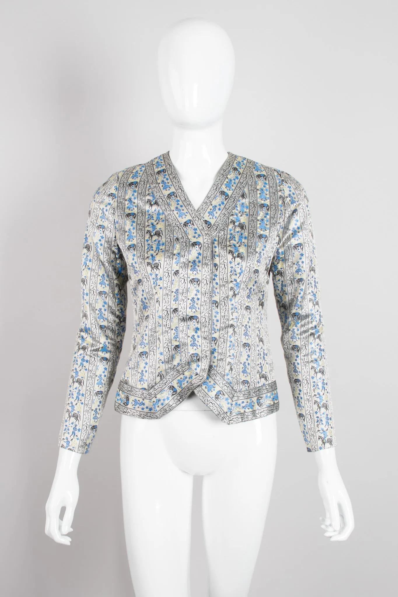 Moroccan Fantasia Brocade Jacket & Pant Set