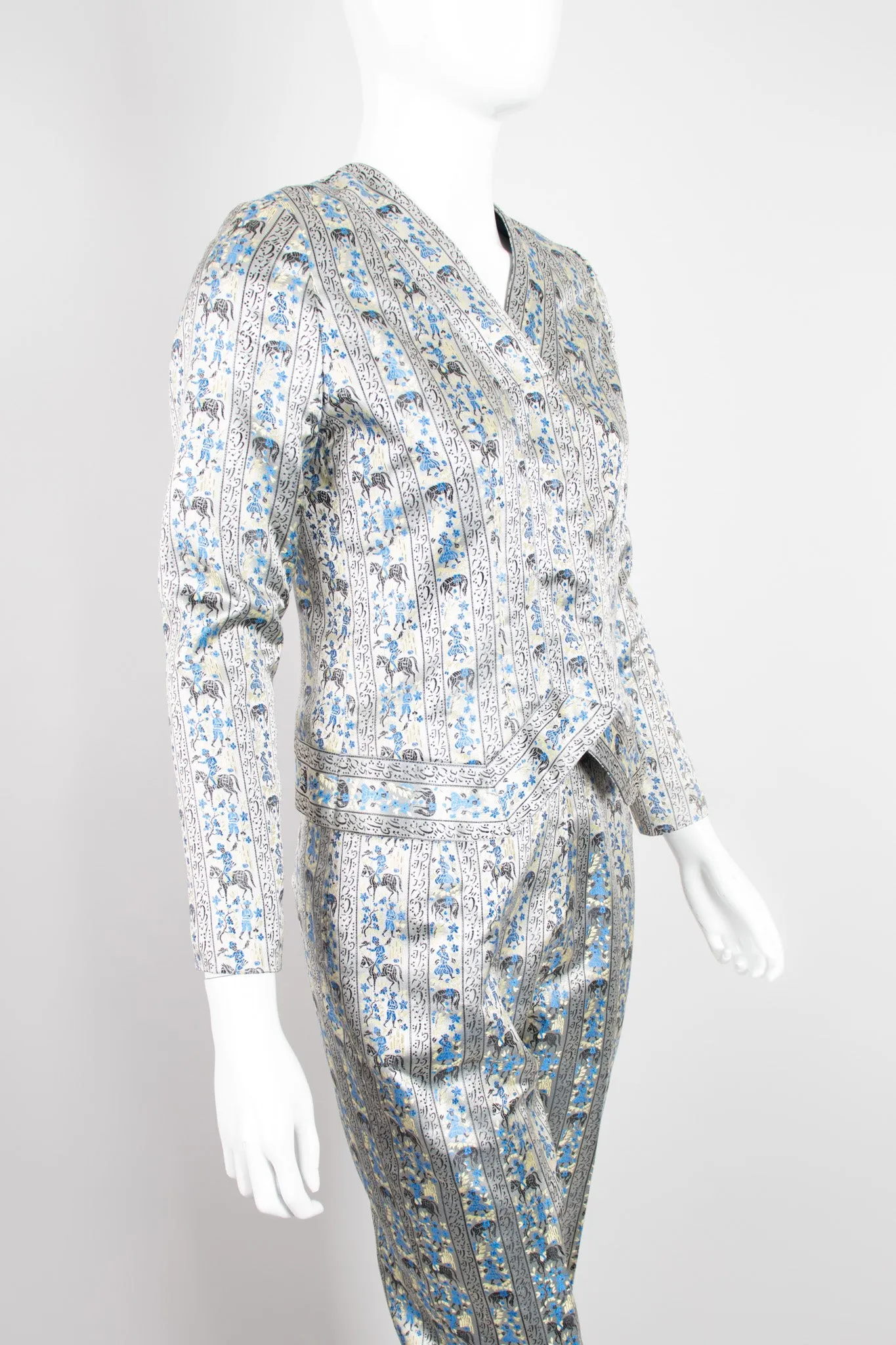 Moroccan Fantasia Brocade Jacket & Pant Set