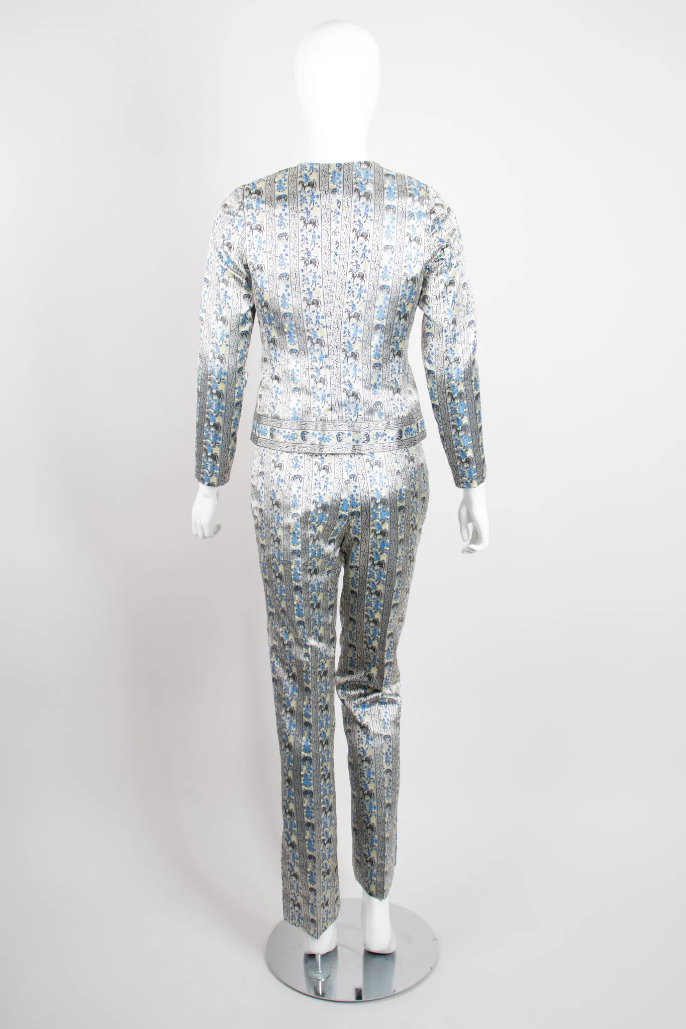 Moroccan Fantasia Brocade Jacket & Pant Set