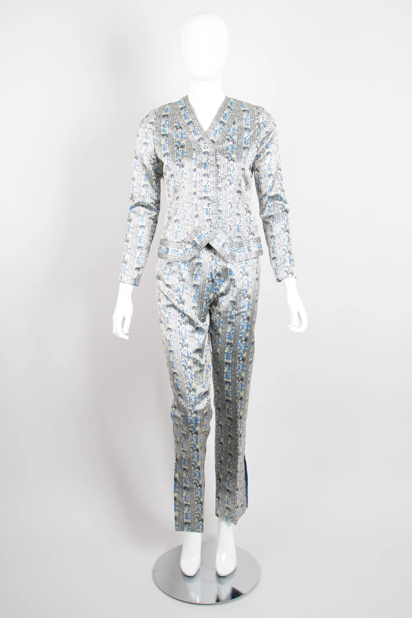 Moroccan Fantasia Brocade Jacket & Pant Set
