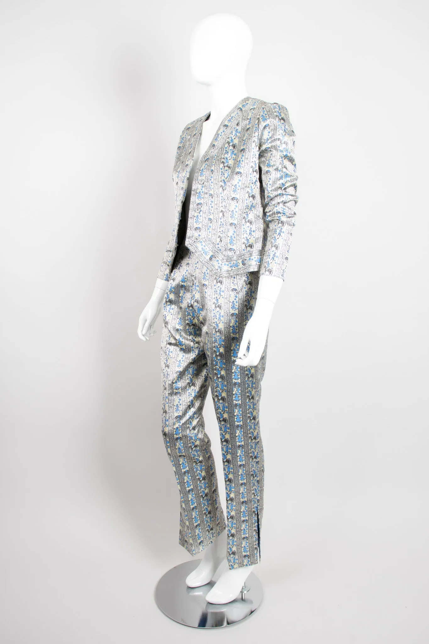Moroccan Fantasia Brocade Jacket & Pant Set