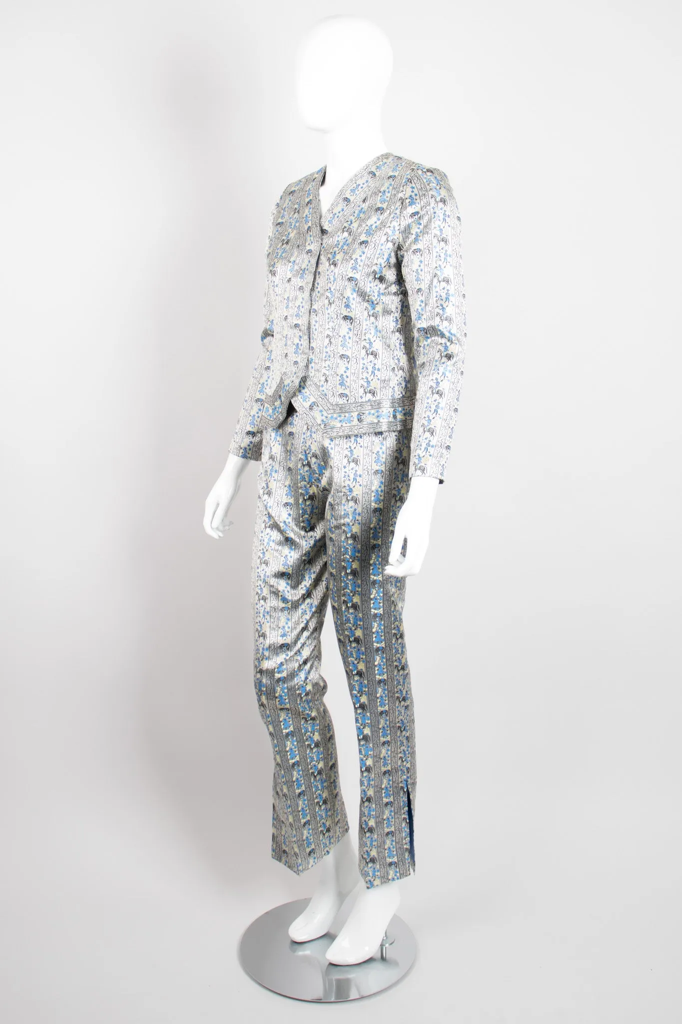Moroccan Fantasia Brocade Jacket & Pant Set