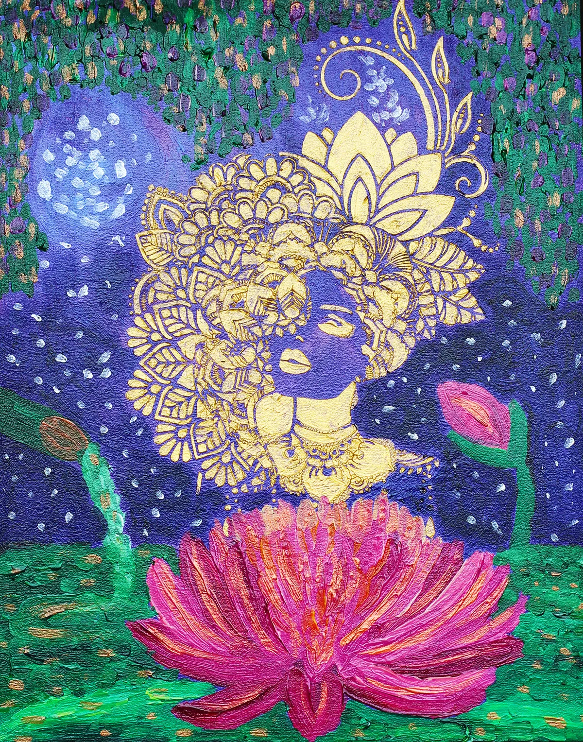 Mystic Garden Fine Art Print