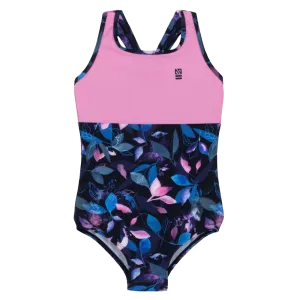 Nano Swimwear One Piece Tropical with Pink Top
