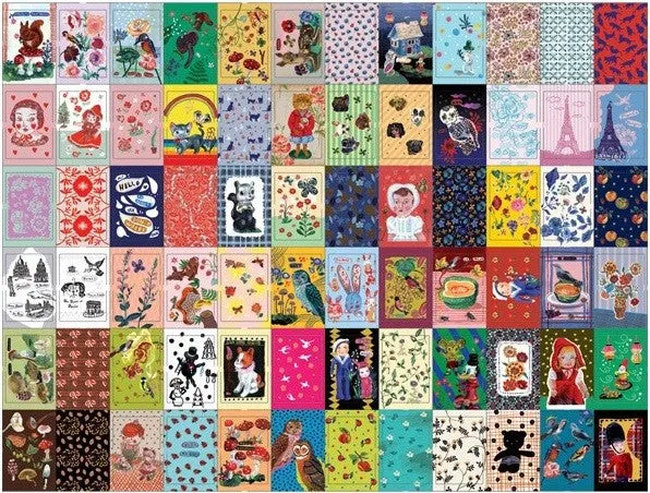 Nathalie Lete Matchbox Label Stickers Refill A