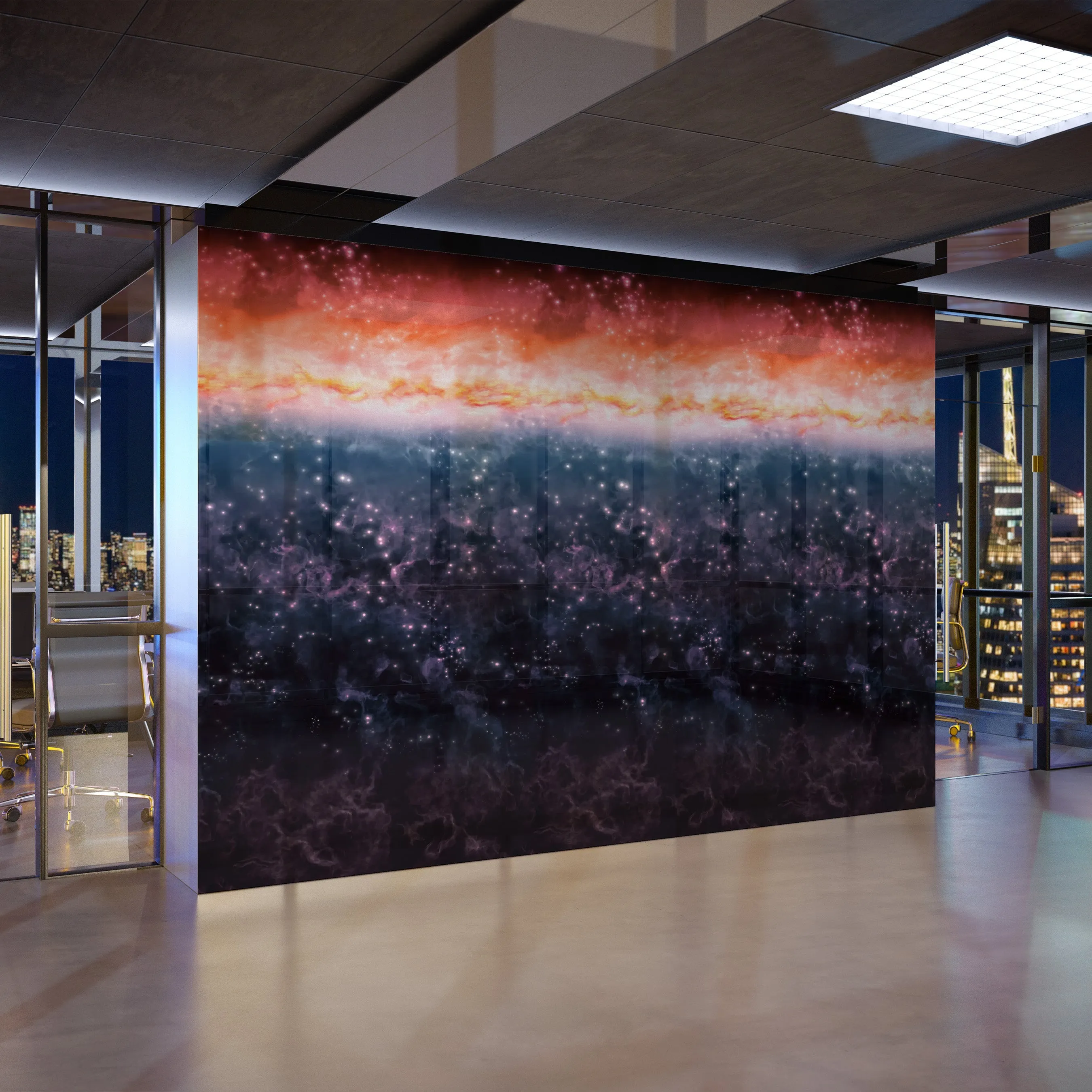 Nebula Acrylic Shower Wall Panel Home Decor 2440mmm x 1220mm
